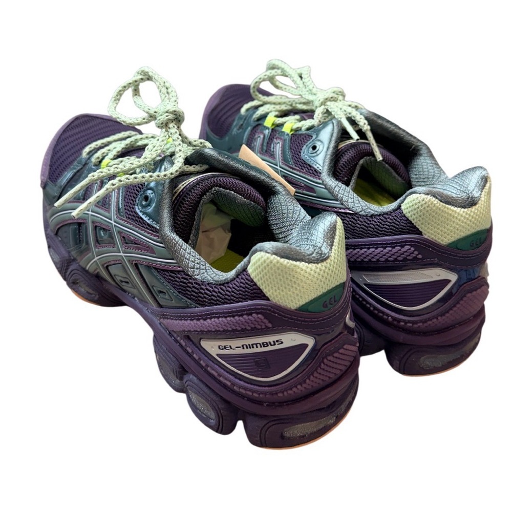 ASICS Mens Purple and Teal Gel Nimbus Performance Running Shoe - Picture 5 of 12